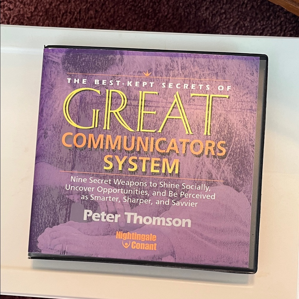 Peter Thomson Great Communicators System - Purple Audio Program